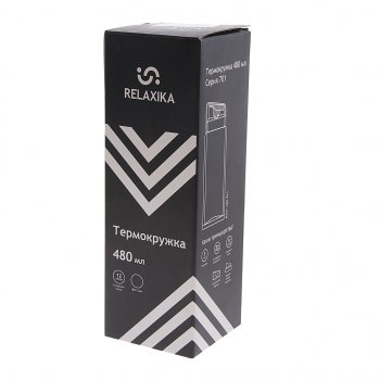 1 499 р. Термокружка 480мл непроливайка хаки RELAXIKA RELAXIKA r701.480.8l1  с доставкой в г. Майкоп. Увеличить фотографию 2