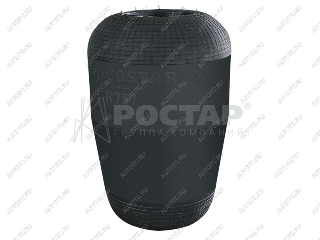 3 099 р. Пневморессора MERCEDES (чулок) (385х265мм,отв. 130.8х130.8мм) ROSTAR ROSTAR r757  с доставкой в г. Майкоп