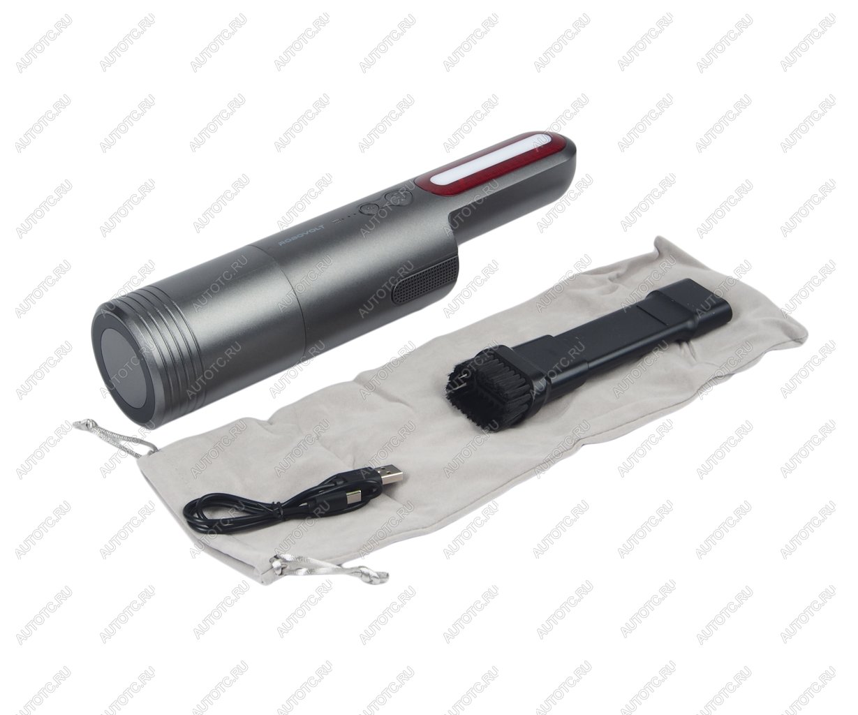 4 599 р. Пылесос портативный аккумуляторный 100W 6000Pa (2 насадки,LED фонарь) AUTOPROFI AUTOPROFI rbv800  с доставкой в г. Майкоп