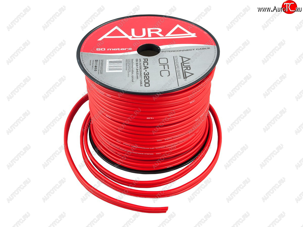 108 р. Кабель RCA 1м. AURA AURA rca-3200 50м  с доставкой в г. Майкоп