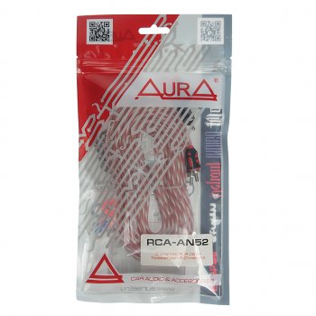 579 р. Кабель RCA 2х2 5м AURA AURA rca-an52 AURA rca-an52  с доставкой в г. Майкоп. Увеличить фотографию 1