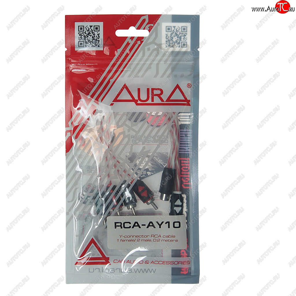 559 р. Кабель RCA 1х2 адаптер AURA AURA rca-ay10  с доставкой в г. Майкоп