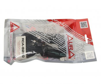 1 199 р. Кабель RCA 2х2 5м AURA AURA rca-b250  с доставкой в г. Майкоп. Увеличить фотографию 1