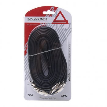 2 999 р. Кабель RCA 4х4 5м AURA AURA rca-b254mkii  с доставкой в г. Майкоп. Увеличить фотографию 1