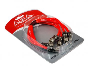 1 579 р. Кабель RCA 1х2 адаптер AURA AURA rca-cy12mkii  с доставкой в г. Майкоп. Увеличить фотографию 2