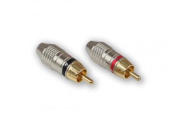 699 р. Штекер RCA комплект 4шт. AURA AURA rca-p612  с доставкой в г. Майкоп. Увеличить фотографию 4