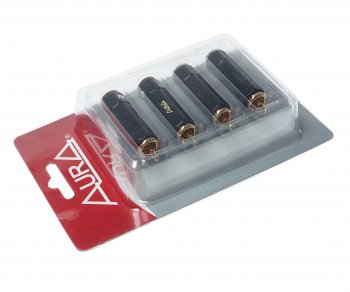 699 р. Штекер RCA комплект 4шт. AURA AURA rca-p613 AURA rca-p613  с доставкой в г. Майкоп. Увеличить фотографию 2