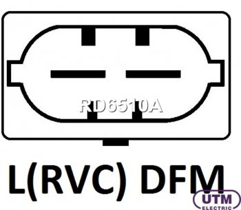 2 499 р. Реле регулятор CHEVROLET Cruze (09-) напряжения генератора UTM UTM rd6510a  с доставкой в г. Майкоп. Увеличить фотографию 3