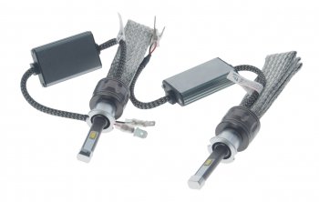 4 799 р. Лампа светодиодная 12V H3 PK22s 7000Lm (2шт.) Type F RECARVER RECARVER rectfled0h3-6canbus  с доставкой в г. Майкоп. Увеличить фотографию 2