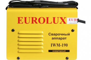 5 199 р. Аппарат сварочный 5.5кВт 10-190А d=2.0-5.0 220В инвертор Eurolux РЕСАНТА РЕСАНТА ресанта iwm-190  с доставкой в г. Майкоп. Увеличить фотографию 6