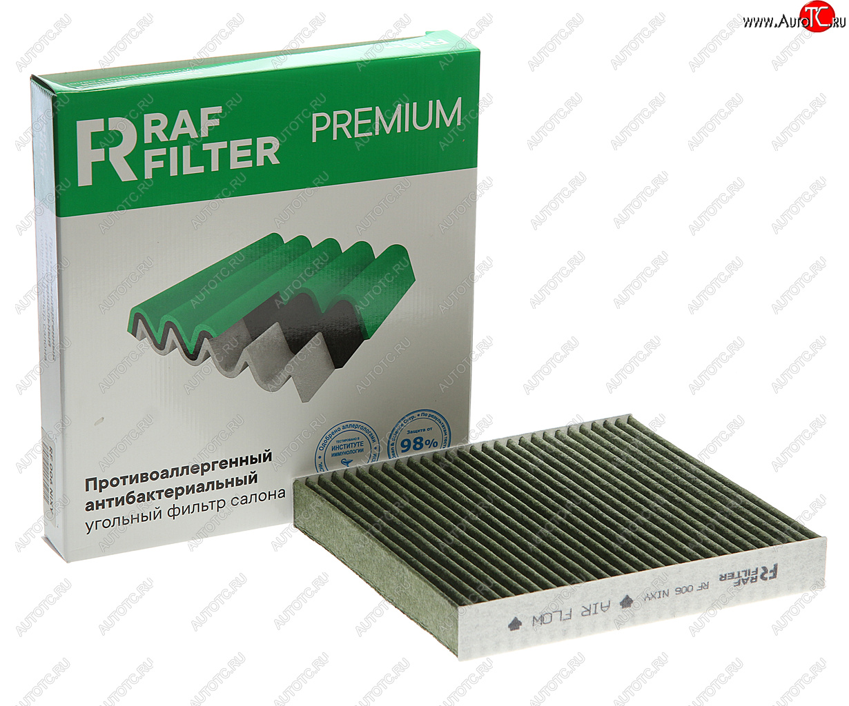 869 р. Фильтр воздушный салона HONDA Civic (94-01) угольный антиаллергенный RAF FILTER RAF FILTER rf006nixy  с доставкой в г. Майкоп