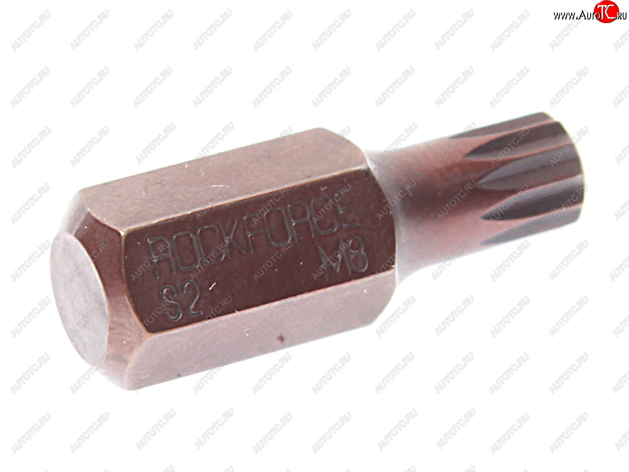 61 р. Бита SPLINE M8х30мм 10мм ROCKFORCE ROCKFORCE rf-1783008pr  с доставкой в г. Майкоп