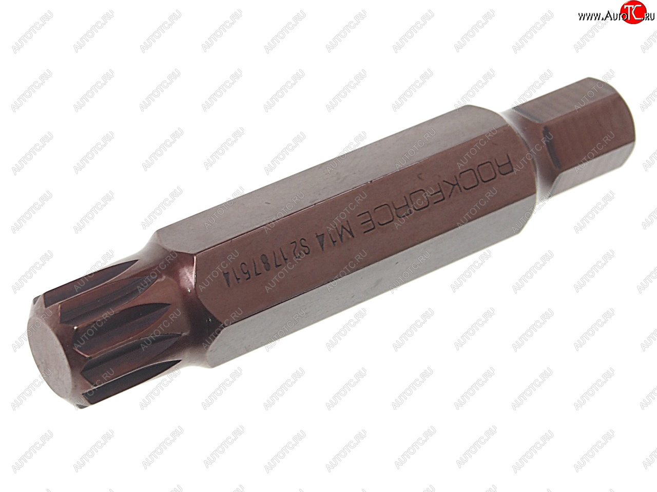 299 р. Бита SPLINE M14х75мм 10мм ROCKFORCE ROCKFORCE rf-1787514pr  с доставкой в г. Майкоп