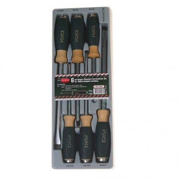 3 199 р. Набор отверток силовых SL5.5,6.5,10,12, PH2-PH3 6 предметов ROCKFORCE ROCKFORCE rf-2069  с доставкой в г. Майкоп. Увеличить фотографию 2