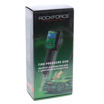 4 949 р. Пистолет для подкачки шин с манометром 16Bar со шлангом ROCKFORCE ROCKFORCE rf-23707  с доставкой в г. Майкоп. Увеличить фотографию 5