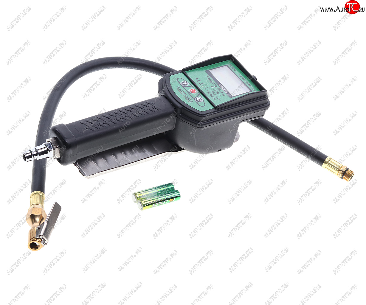 4 949 р. Пистолет для подкачки шин с манометром 16Bar со шлангом ROCKFORCE ROCKFORCE rf-23707  с доставкой в г. Майкоп