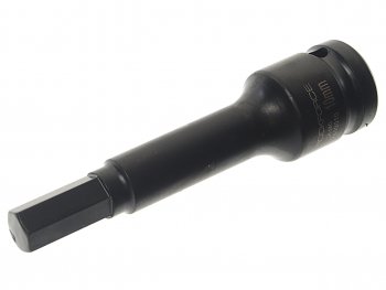 579 р. Бита-головка 12 HEX H10 L=100мм ударная ROCKFORCE ROCKFORCE rf-2409010  с доставкой в г. Майкоп. Увеличить фотографию 2