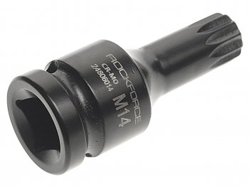 399 р. Бита-головка 12 SPLINE M14 ударная ROCKFORCE ROCKFORCE rf-24806014  с доставкой в г. Майкоп. Увеличить фотографию 2