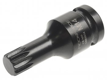 399 р. Бита-головка 12 SPLINE M14 ударная ROCKFORCE ROCKFORCE rf-24806014  с доставкой в г. Майкоп. Увеличить фотографию 1