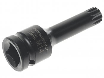 489 р. Бита-головка 12 SPLINE M14 ударная ROCKFORCE ROCKFORCE rf-24807814  с доставкой в г. Майкоп. Увеличить фотографию 1