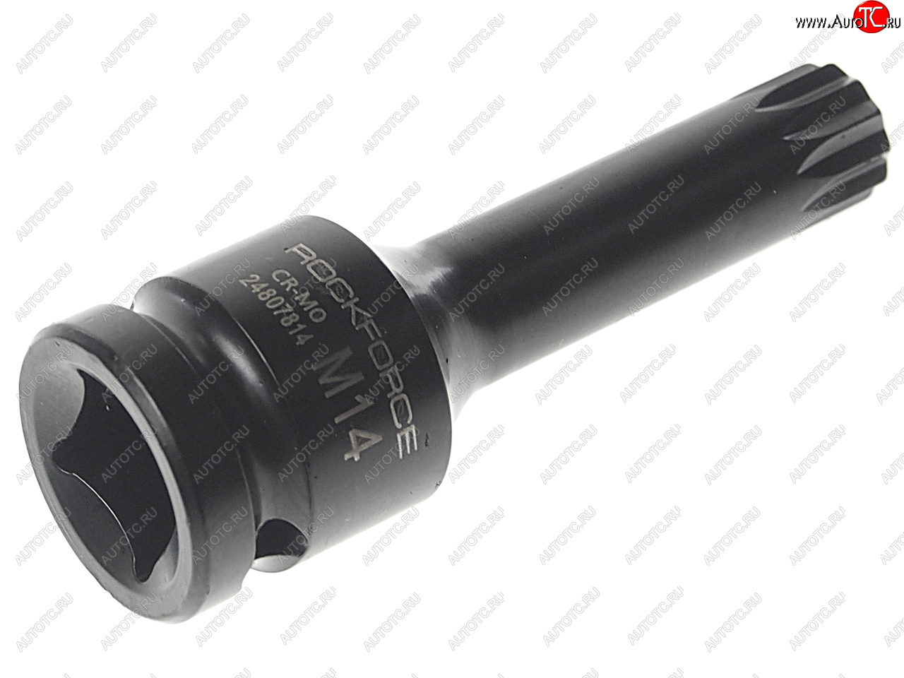 489 р. Бита-головка 12 SPLINE M14 ударная ROCKFORCE ROCKFORCE rf-24807814  с доставкой в г. Майкоп