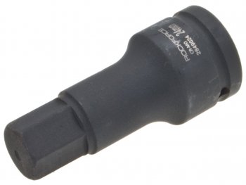 979 р. Головка торцевая 34 24мм ударная удлиненная L=100мм ROCKFORCE ROCKFORCE rf-2649024  с доставкой в г. Майкоп. Увеличить фотографию 2