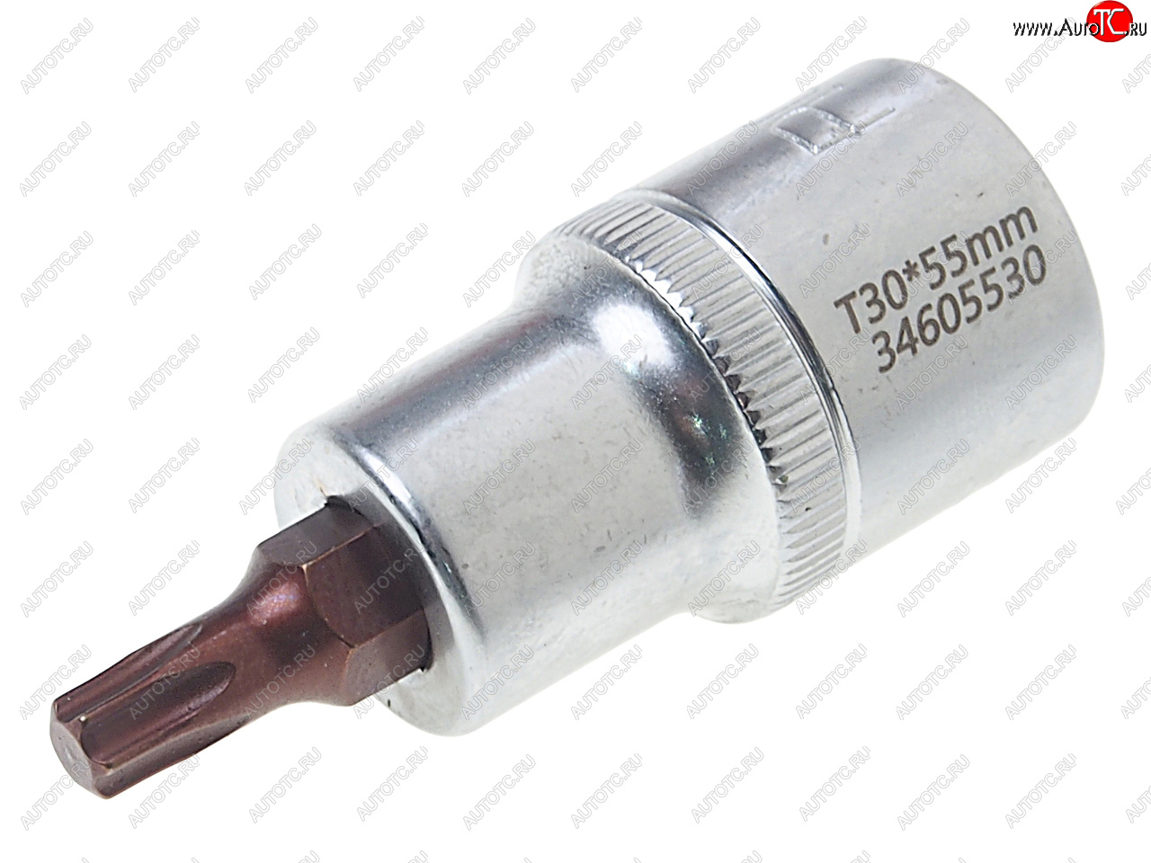 210 р. Бита-головка 12 TORX T30х55мм Premium ROCKFORCE ROCKFORCE rf-34605530pr  с доставкой в г. Майкоп