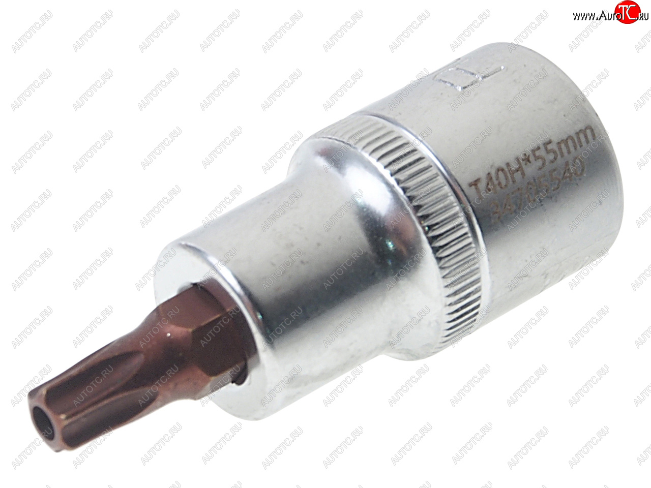 166 р. Бита-головка 1/2 TORX T40х55мм с отверстием Premium ROCKFORCE ROCKFORCE rf-34705540pr ROCKFORCE rf-34705540pr  с доставкой в г. Майкоп
