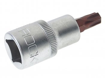 166 р. Бита-головка 1/2 TORX T45х55мм с отверстием Premium ROCKFORCE ROCKFORCE rf-34705545pr ROCKFORCE rf-34705545pr  с доставкой в г. Майкоп. Увеличить фотографию 2