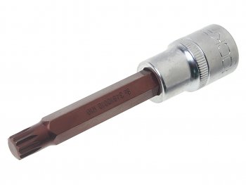 242 р. Бита-головка 12 SPLINE M10х100мм Premium ROCKFORCE ROCKFORCE rf-34810010pr  с доставкой в г. Майкоп. Увеличить фотографию 1