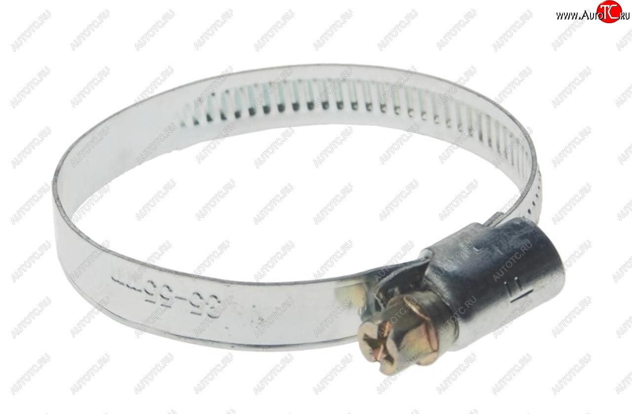 28 р. Хомут ленточный 035-055мм (9мм) червячный сталь ROCKFORCE ROCKFORCE rf-35-55  с доставкой в г. Майкоп