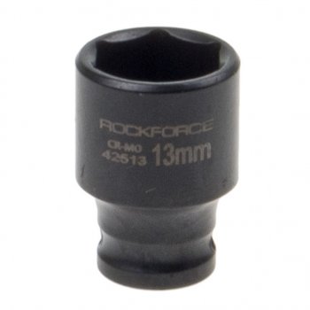 120 р. Головка торцевая 14 13мм ударная L=35мм ROCKFORCE ROCKFORCE rf-42513  с доставкой в г. Майкоп. Увеличить фотографию 1
