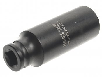 198 р. Головка торцевая 14 13мм ударная удлиненная L=50мм ROCKFORCE ROCKFORCE rf-4255013  с доставкой в г. Майкоп. Увеличить фотографию 2