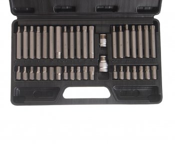 1 999 р. Набор бит 12 38 TORX T20-55 HEX H4-12мм SPLINE M5-12 2 держателя 40 предметов в кейсе ROCKFORCE ROCKFORCE rf-4401  с доставкой в г. Майкоп. Увеличить фотографию 2