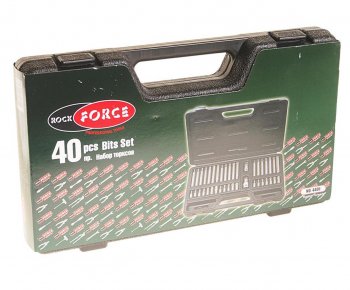 1 999 р. Набор бит 12 38 TORX T20-55 HEX H4-12мм SPLINE M5-12 2 держателя 40 предметов в кейсе ROCKFORCE ROCKFORCE rf-4401  с доставкой в г. Майкоп. Увеличить фотографию 3