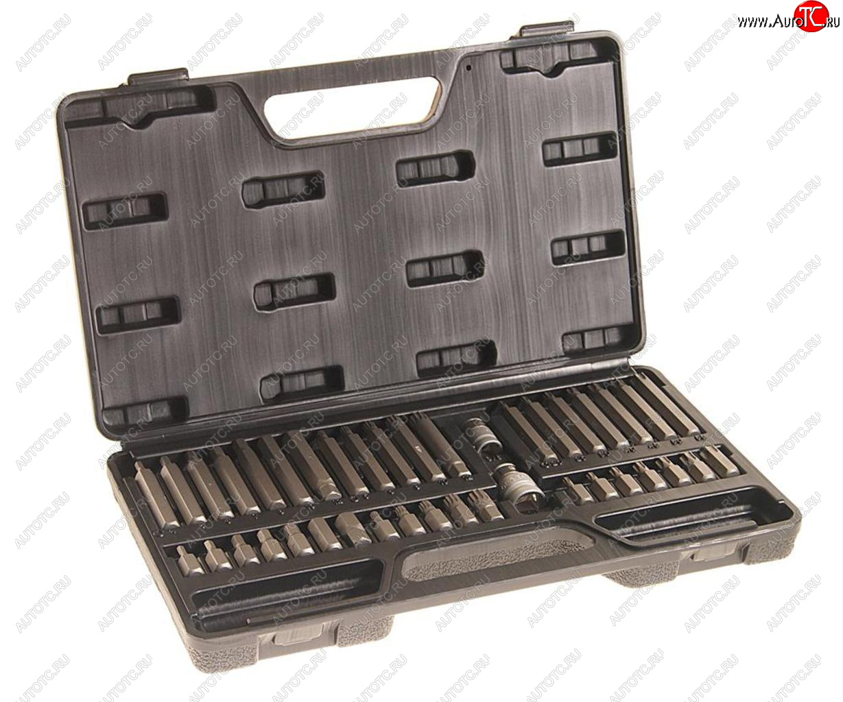 1 999 р. Набор бит 12 38 TORX T20-55 HEX H4-12мм SPLINE M5-12 2 держателя 40 предметов в кейсе ROCKFORCE ROCKFORCE rf-4401  с доставкой в г. Майкоп