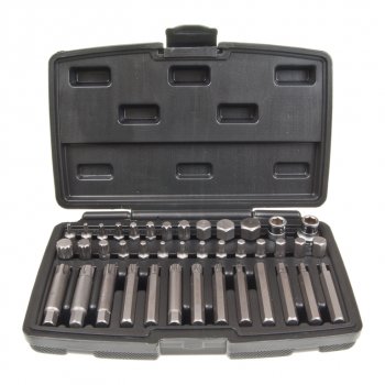 2 259 р. Набор бит 12 38 TORX 40 предметов в кейсе ROCKFORCE ROCKFORCE rf-4401new  с доставкой в г. Майкоп. Увеличить фотографию 1