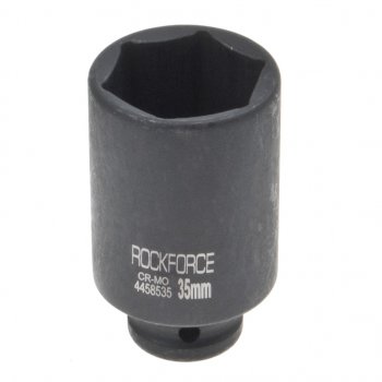 849 р. Головка торцевая 12 35мм ударная удлиненная L=80мм ROCKFORCE ROCKFORCE rf-4458535  с доставкой в г. Майкоп. Увеличить фотографию 1