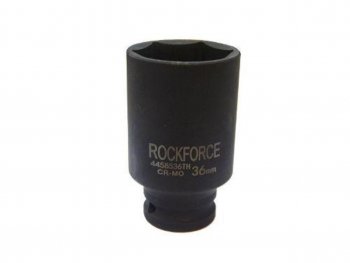 719 р. Головка торцевая 12 36мм ударная высокая тонкостенная ROCKFORCE ROCKFORCE rf-4458536th  с доставкой в г. Майкоп. Увеличить фотографию 1