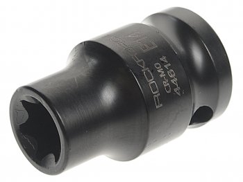 178 р. Головка торцевая 12 TORX E14 ударная ROCKFORCE ROCKFORCE rf-44614  с доставкой в г. Майкоп. Увеличить фотографию 1