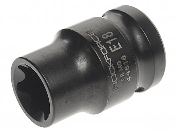 189 р. Головка торцевая 12 TORX E18 ударная ROCKFORCE ROCKFORCE rf-44618  с доставкой в г. Майкоп. Увеличить фотографию 1
