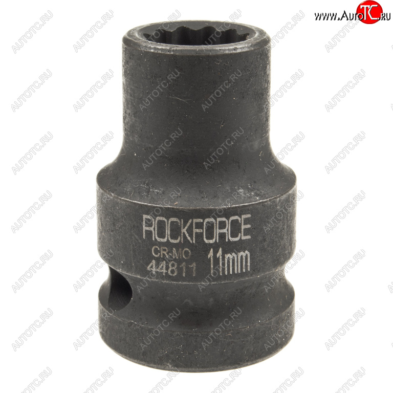 142 р. Головка торцевая 12 11мм 12-ти гранная ударная L=39мм ROCKFORCE ROCKFORCE rf-44811  с доставкой в г. Майкоп