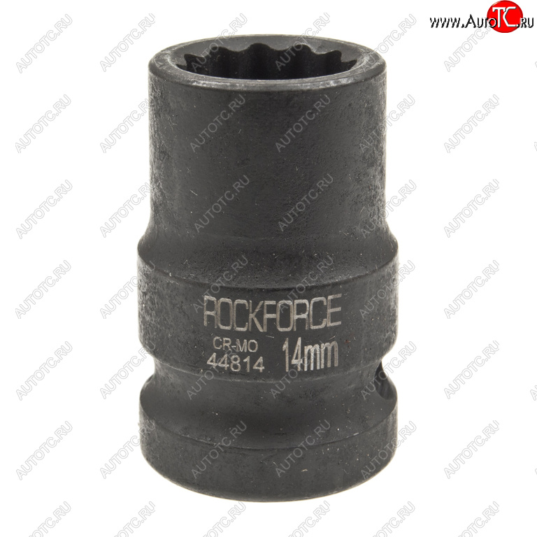 158 р. Головка торцевая 12 14мм 12-ти гранная ударная L=39мм ROCKFORCE ROCKFORCE rf-44814  с доставкой в г. Майкоп