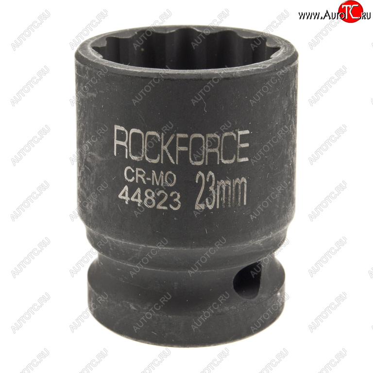 319 р. Головка торцевая 12 23мм 12-ти гранная ударная L=40мм ROCKFORCE ROCKFORCE rf-44823  с доставкой в г. Майкоп
