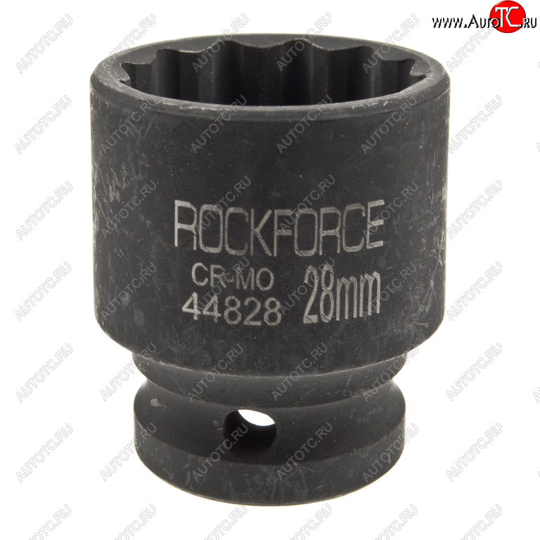 439 р. Головка торцевая 12 28мм 12-ти гранная ударная L=43мм ROCKFORCE ROCKFORCE rf-44828  с доставкой в г. Майкоп