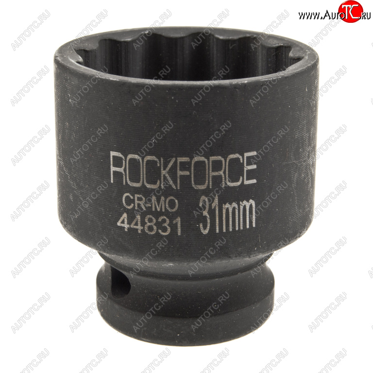359 р. Головка торцевая 1/2 31мм 12-ти гранная ударная L=44мм ROCKFORCE ROCKFORCE rf-44831 ROCKFORCE rf-44831  с доставкой в г. Майкоп