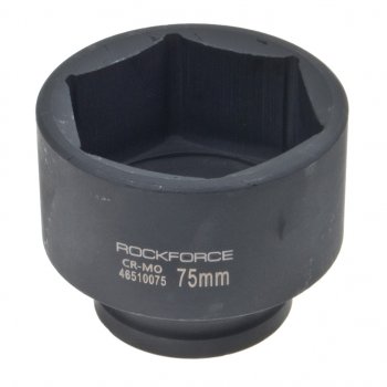 2 199 р. Головка торцевая 34 75мм ударная удлиненная L=90мм ROCKFORCE ROCKFORCE rf-46510075  с доставкой в г. Майкоп. Увеличить фотографию 1