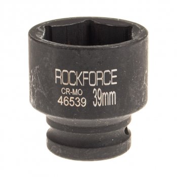 669 р. Головка торцевая 34 39мм ударная L=55мм ROCKFORCE ROCKFORCE rf-46539  с доставкой в г. Майкоп. Увеличить фотографию 1