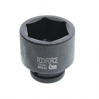 839 р. Головка торцевая 34 42мм ударная L=70мм ROCKFORCE ROCKFORCE rf-46542  с доставкой в г. Майкоп. Увеличить фотографию 1