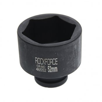 999 р. Головка торцевая 34 52мм ударная L=70мм ROCKFORCE ROCKFORCE rf-46552  с доставкой в г. Майкоп. Увеличить фотографию 1